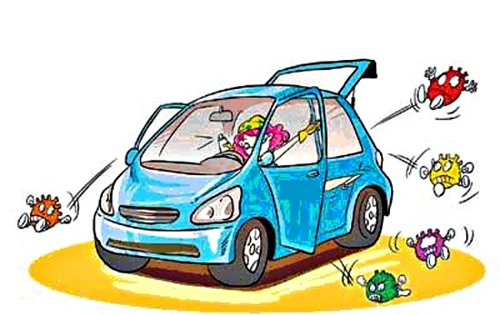 車の屋根を掃除する良い方法ですが、しないでください。 車の屋根を掃除する良い方法ですが、しないでください。