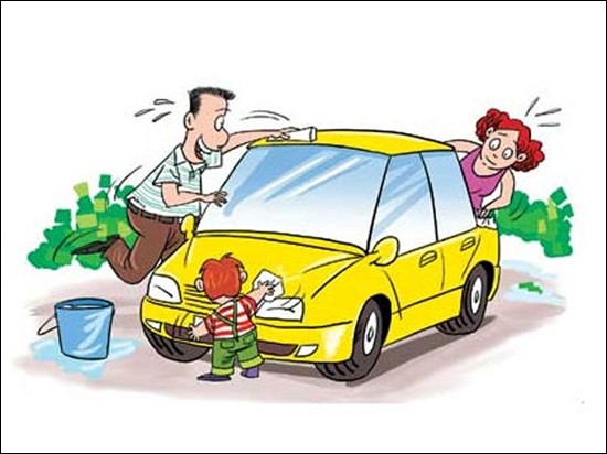 車の屋根を掃除する良い方法、健康を「捨てない」