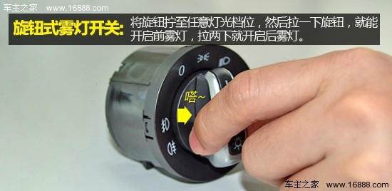 車のライト完全図解（１）フォグランプの使い方と操作方法